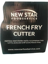 New Star Foodservice 43204 French Fry Cutter 1/2-Inch & 3/8-Inch Blade 
