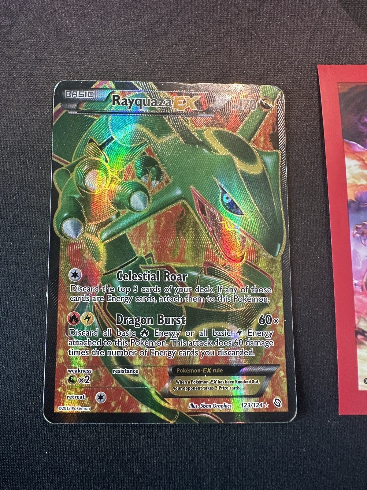 Pokemon Rayquaza EX 123/124 BW Dragons Exalted Full Art 017💎LP💎 | eBay