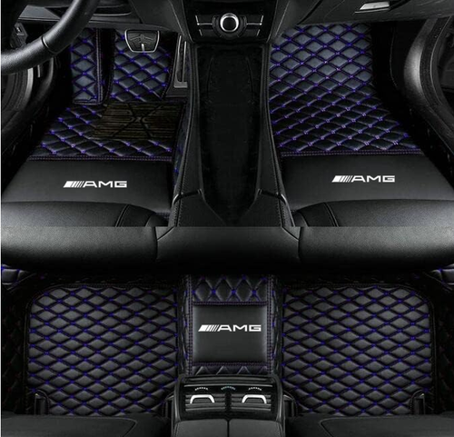 Alfombrillas coche de lujo 3D forro para Mercedes-Benz Clase A, Clase B, Clase C - Imagen 46 de 162