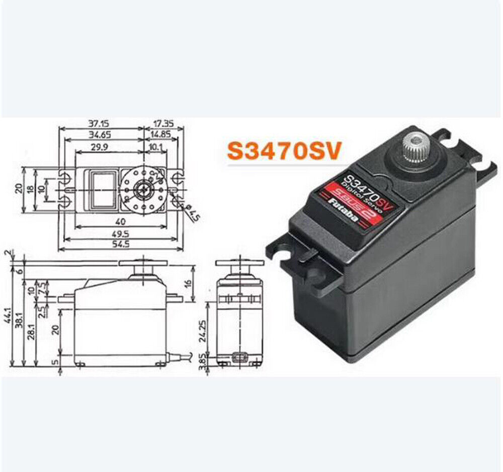 Futaba S3470SV S.Bus2 High-Voltage EP Car Servo | eBay Futaba S3470SV S.Bus2 High-Voltage EP Car Servo | eBay