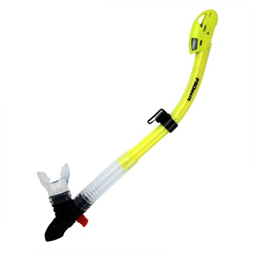 Promate SK890 Scuba Diving Ultra Dry Snorkel Signal Whistle Silicone Purge Tiga - Picture 6 of 12