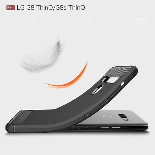 LG G8 ThinQ/G8S/G8X ThinQ TPU Cepillado Estuche/Cubierta Suave/A Prueba de Golpes/Ultra Delgado - Imagen 15 de 26