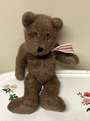 VTG CLASSIC MOHAIR Teddy Bear Old Brown Bear Unknown Maker? NO TAG SHOP MY STORE