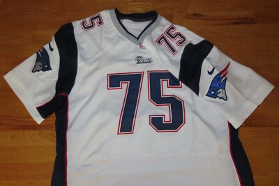 新品未使用タグ付き◎NIKE NFL WILFORK 75 レプリカユニフォーム Nike NFL VINCENT WILFORK No. 75 NEW ENGLAND PATRIOTS (Size