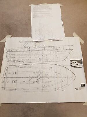 Dumas f-31 Trojan Cruiser Model Boat Plans Only eBay Dumas f-31 Trojan Cruiser Model Boat Plans Only eBay