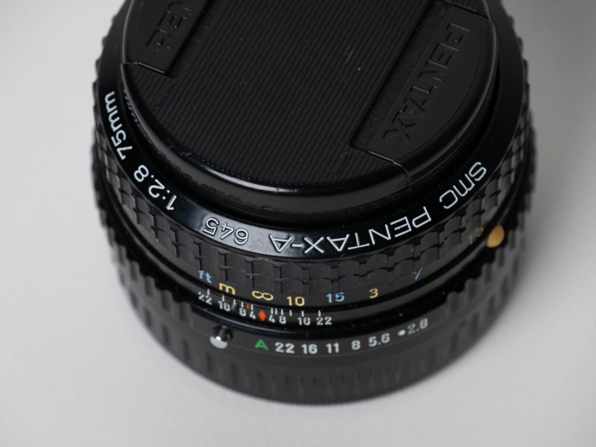 SMC Pentax-A 645 75mm f/2.8 MF Lens | eBay