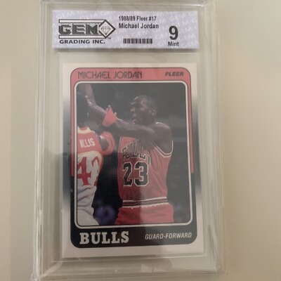 1988-89 Fleer - Michael Jordan #17 for sale online | eBay
