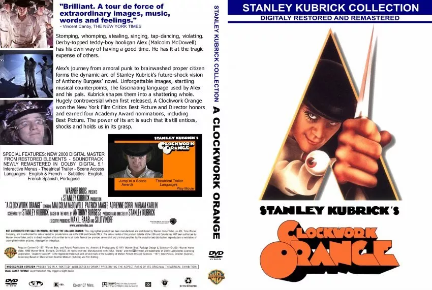 STANLEY KUBRICK'S A CLOCKWORK ORANGE 