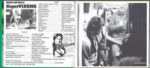 Russ Meyer Soundtracks Megavixens/Ultravixens/Supervixens CD Nude Vixens Booklet - Picture 5 of 13