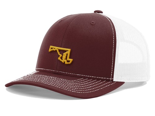 Maryland Team Pride Snapback Richardson Trucker Hat - Picture 3 of 3