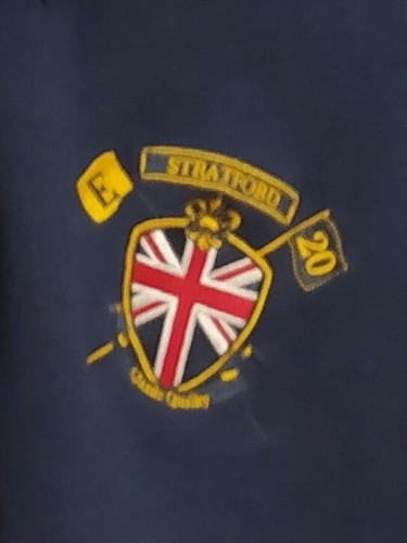 Stratford E20 British Heritage Navy 2XL Heavy Quality Polo Shirt VGC - Picture 4 of 9