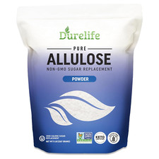 Durelife Allulose Sweetener, 5 Lb 100 Pure No Erythritol Powdered Sugar Substit
