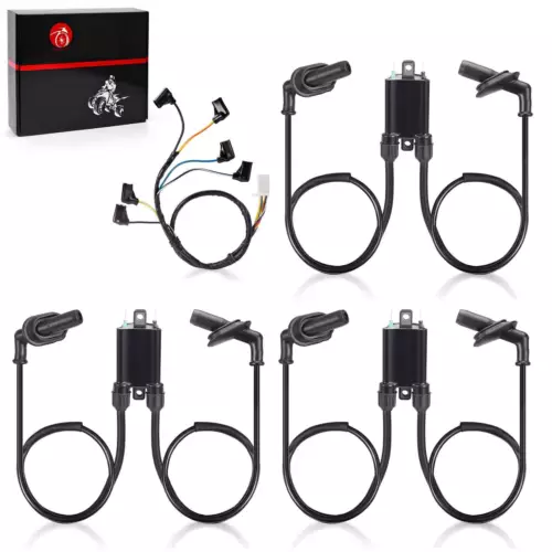 3x Ignition coil + Sub-wire for Honda GL1500 A SE I Goldwing 1500 1989 1999-2000 - Bild 7 von 11