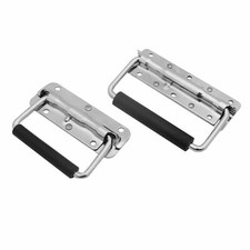 2x Kistengriffe mit Feder Klappgriffe Tragegr...