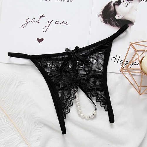 ✹Damen Offener Schritt Transparenter Tanga T-Höschen G-String Unterwäsche C8 - Bild 16 von 22