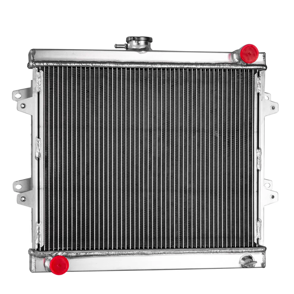 3-Row Aluminum Radiator For 84~95 1989 Toyota Pickup 4Runner SR5 DLX 2.4L l4 MT - Image 3 of 4
