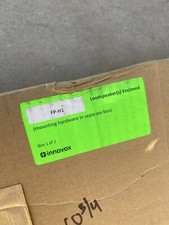 Innovox Audio FP-H1-BLK Horizontal Single-Channel Speaker/ Soundbar With Bracket