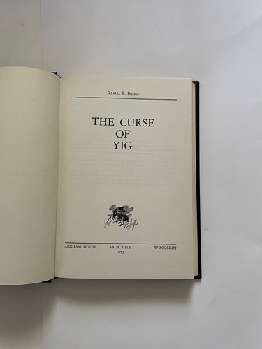 Zealia Brown Bishop, The Curse of Yig, Arkham House, 1953 - Picture 7 of 7