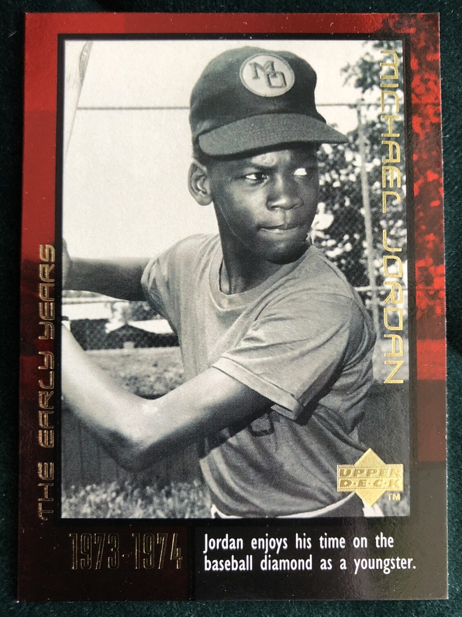 MICHAEL JORDAN 1999 Upper Deck #1 The Early Years Chicago Bulls