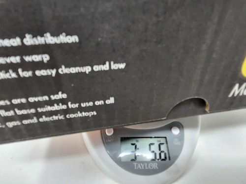 NIB Berndes 2.5 Quart Nonstick Dutch Oven Silver w Glass Lid NEW Handle Covers - Picture 23 of 24