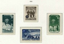 S31303) AUSTRALIEN ANTARCTIQUE 1959 MNH** Définitifs 4v