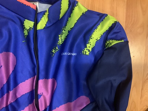 Vintage Louis Garneau Ski Bike Race Unitard Base Layer - Picture 4 of 6