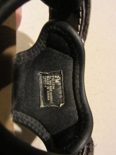 EUC Boys Size 2M Arizona Jean Co Sandals Brown Hook & Loop 012-1314 Excellent - Picture 5 of 13