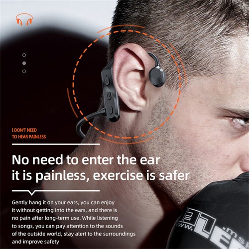 Headphones Bluetooth Wireless Headset Neckband Sports Earbuds with Microphone - Picture 8 of 15