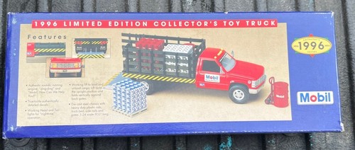 Mobil 1996 Limited Edition Collector's Toy Truck Open Box But New - Picture 1 of 6