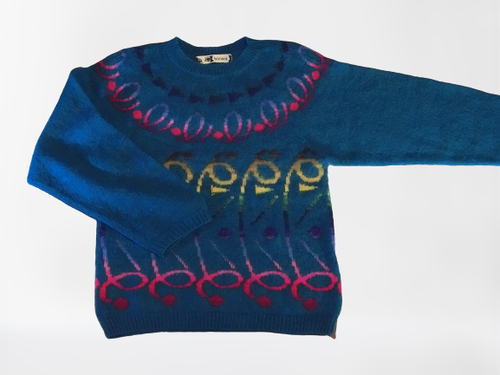 Authentic Vintage KANSAI YAMAMOTO Knit sweater 1980's Very good condition!! - Picture 2 of 12
