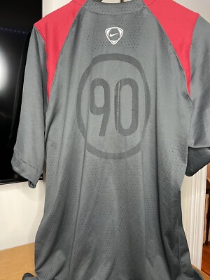 マンチェスターユナイテッド シャツ vodafone グレーL Manchester United Jersey Mens XL Gray Vodafone Soccer Shirt Dri