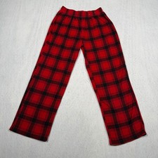 Wondershop Target Kids Red Black Buffalo Plaid Fleece Pajama Pants Size M 8