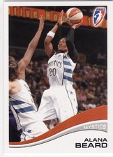 2007 Rittenhouse WNBA Card #9 - Alana Beard - Washington Mystics