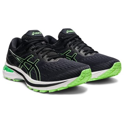 ASICS GT-2000 9 Men's Running Shoes, Black/Bright Lime, US 11 M