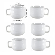 Ceramic Coffee Cup & Saucer with Silvery Spoon,for Home,Cafe, Western Restaurant