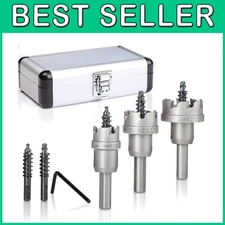 Heavy Duty Carbide Hole Cutter with Pilot Bit