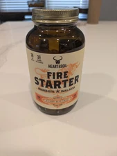 Heart & Soil Fire Starter High Stearic Acid 500mg 180 Capsules 01/27 EXP