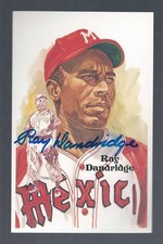 RAY DANDRIDGE Perez Steele postcard - SIGNED autographed - authentic