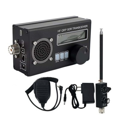New 8-Band USDR USDX HF QRP SDR Transceiver SSB/CW Mic Ptt Shortwave Antenna