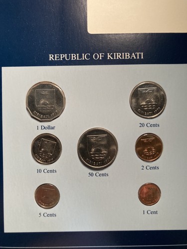 COIN SETS OF ALL NATIONS- ETHIOPIA, JERSEY, GUYANA, KIRIBATI. & MALAYSIA. #12 - Afbeelding 15 van 24