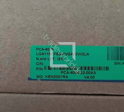 1PC Advantech PCA-6028G2 PCA-6028G2-00A3 Industrial Motherboard New
