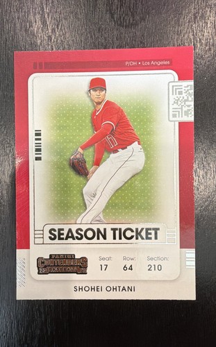 2021 Panini Contenders Season Ticket Shohei Ohtani Angels 