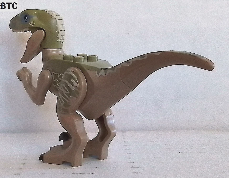 LEGO Jurassic World 75917 Dinosaur Velociraptor / Olive Green, Animal. NEW! - Image 3 of 4