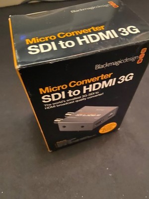 Blackmagic Design Micro Converter HDMI to SDI 3G with Power Supply - Open Box