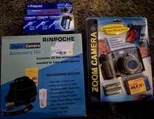 Vivitar Z240 Power Zoom 35-52mm Camera/ACCESSORIES Kit/4 Rolls Film Bundle New