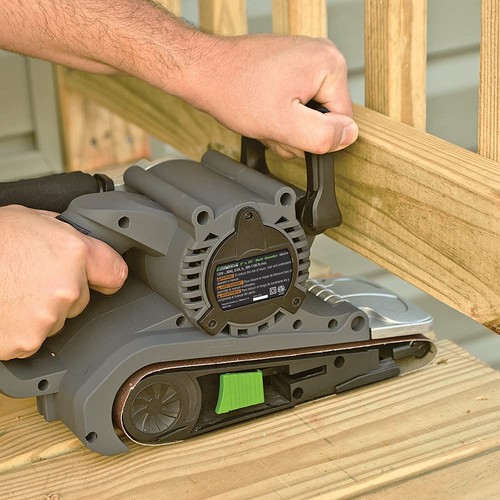 GBS321A Single Lever 3" x 21" Variable Speed Belt Sander with Adjustable Fron... - Picture 3 of 6