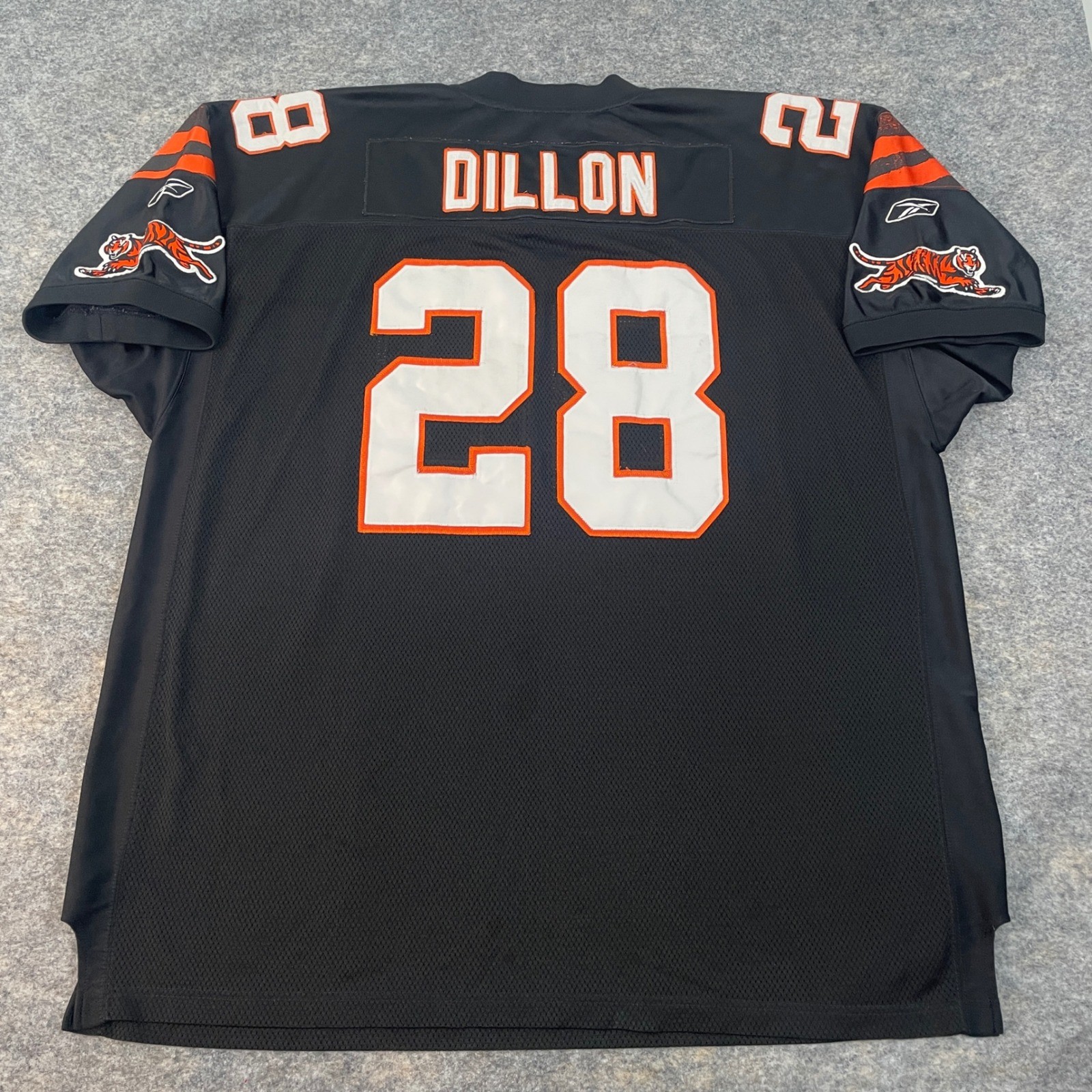 VTG Reebok Corey Dillon Cincinnati Bengals Authentic Jersey #28 Size 60/4XL Sewn thumbnail 7
