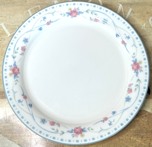 COUNTRY COTTAGE BLOSSOMS Set of 7 Salad Plates 8.5" Lenox Chinastone Vintage EUC - Picture 3 of 14