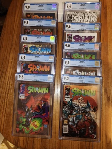 Spawn 1-20 Cgc graded Set