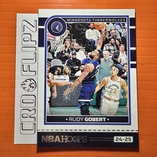 2024-25 Hoops #156 Rudy Gobert - Minnesota Timberwolves